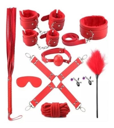 kit Sado 10 Piezas Rojo (2188)
