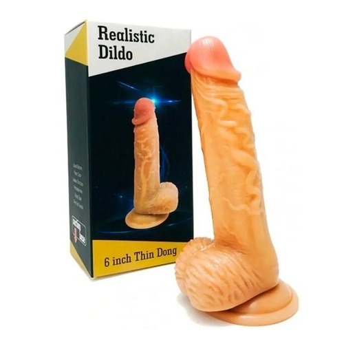 Realistic dildo 6 pulgadas