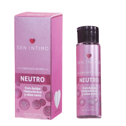 Lubricante neutro con acido hialuronico y aloe vera sen intimo