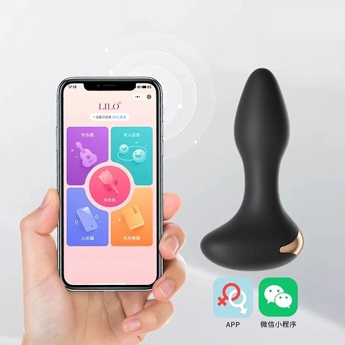 Plug anal con vibracion