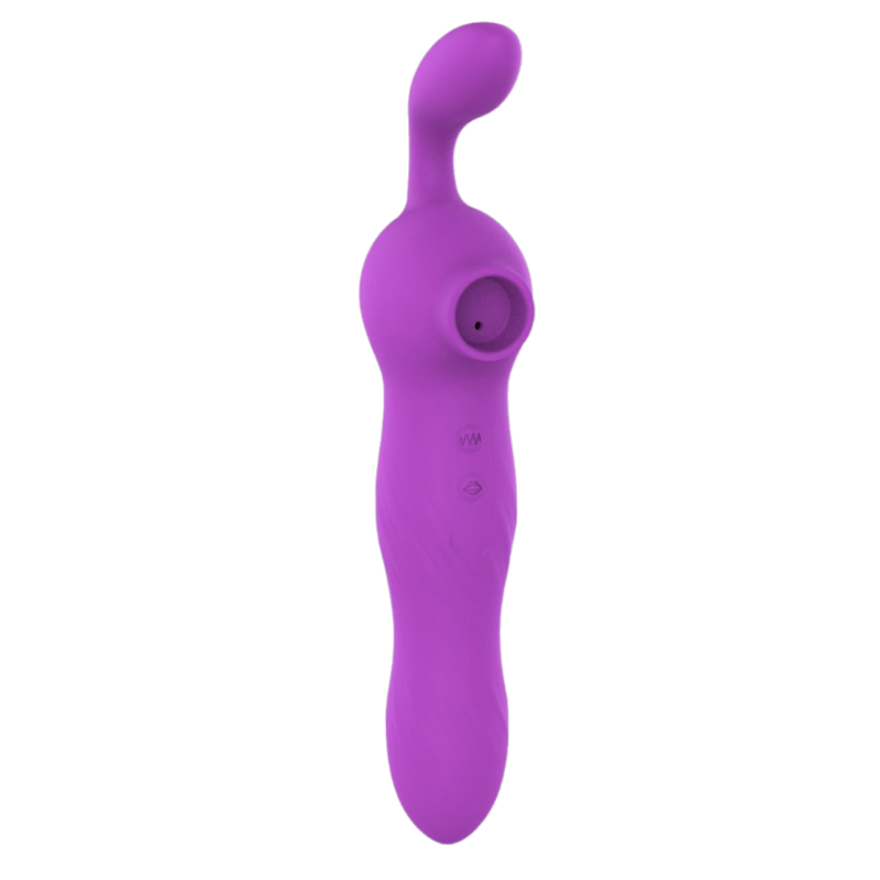 Succionador y Vibrador Duo, diseñado para satisfacer cada uno de tus deseos más profundos.