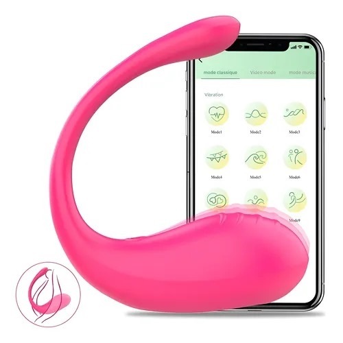 Vibrador tipo lush con app