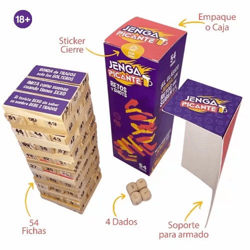 Jenga contenido