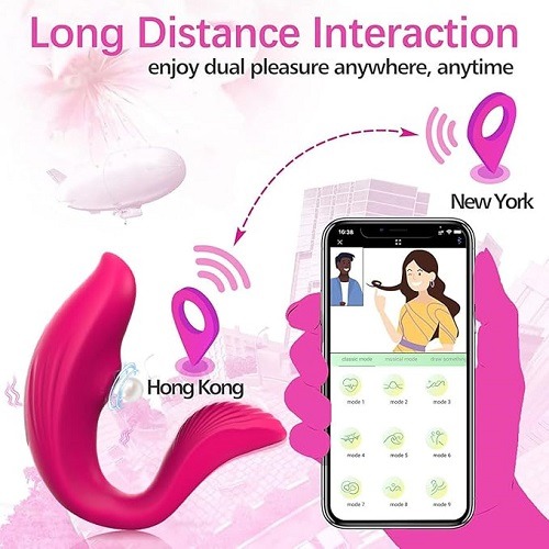Vibrador Cloy con app