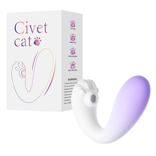 Vibrador succionador civet cat