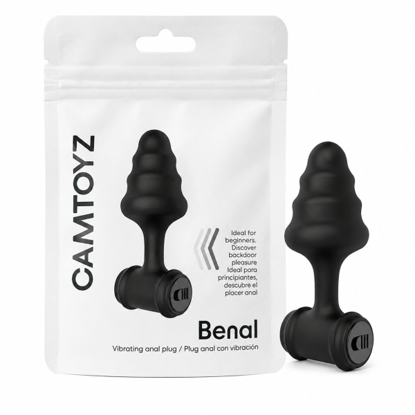 Plug anal con vibracion