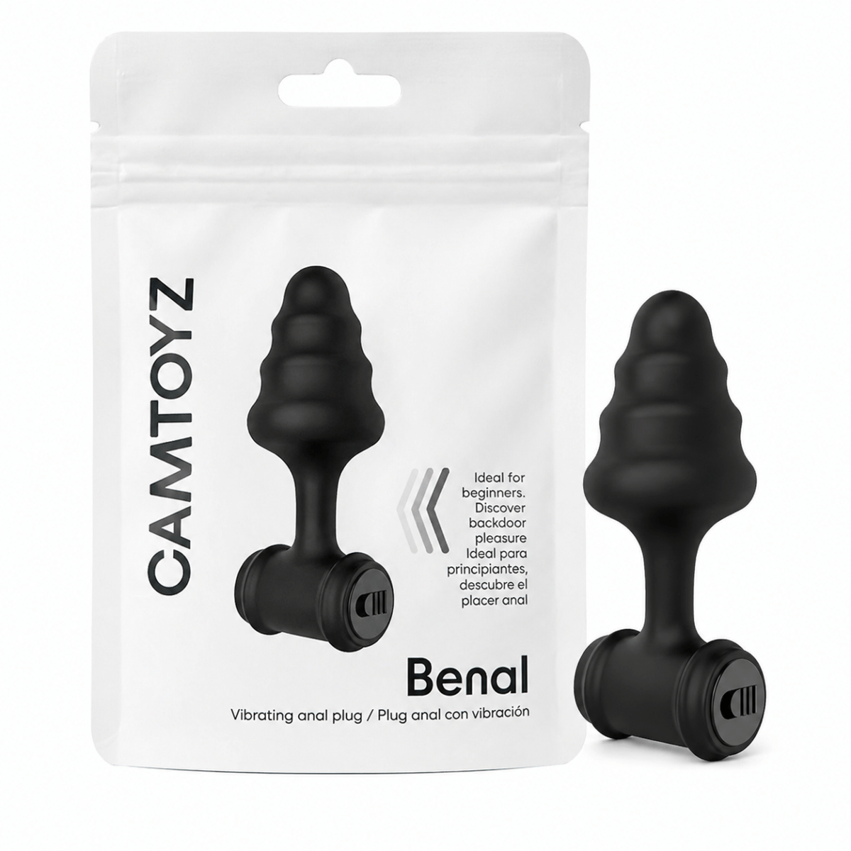 Plug anal con vibracion